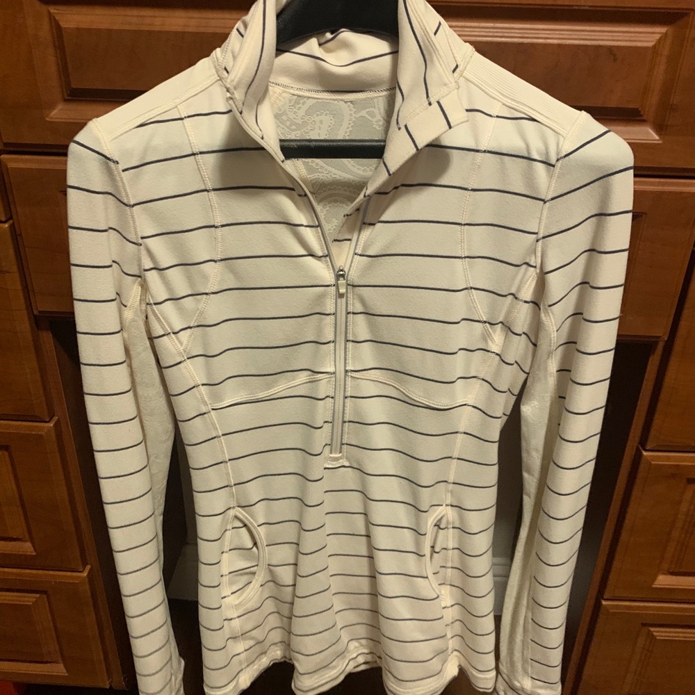 Lululemon star runner lace back half zip